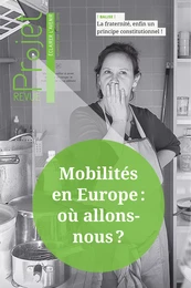 Revue Projet : Mobilités en Europe : où allons-nous ?