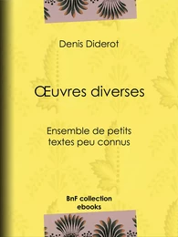 Oeuvres diverses