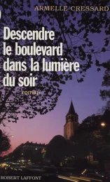 Descendre le boulevard dans la lumière du soir