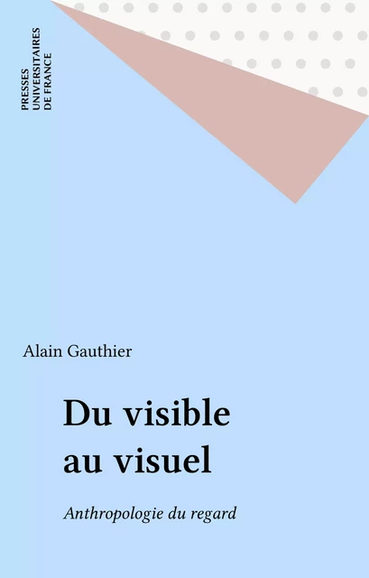 Du visible au visuel - Alain Gauthier - Presses universitaires de France (réédition numérique FeniXX)