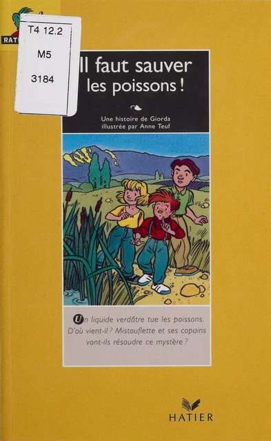 Il faut sauver les poissons -  Giorda - Hatier (réédition numérique FeniXX)