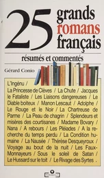 25 grands romans résumés et commentés