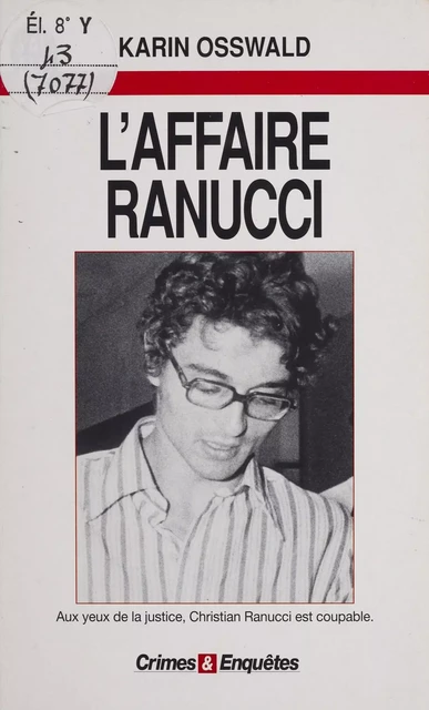 L'Affaire Ranucci - Karin Osswald - J'ai lu (réédition numérique FeniXX)