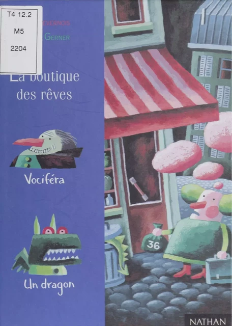 La Boutique des rêves - Elsa Devernois, Jochen Gerner - Nathan (réédition numérique FeniXX)