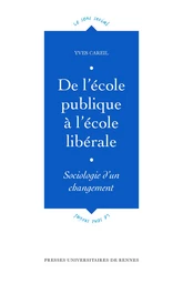 De l'école publique à l'école libérale