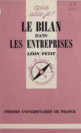 Le Bilan dans les entreprises