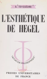 L'esthétique de Hegel