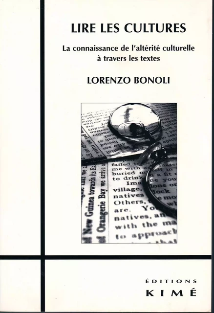 LIRE LES CULTURES - BONOLI LORENZO - Editions Kimé