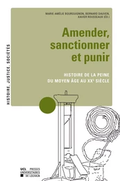 Amender, sanctionner et punir