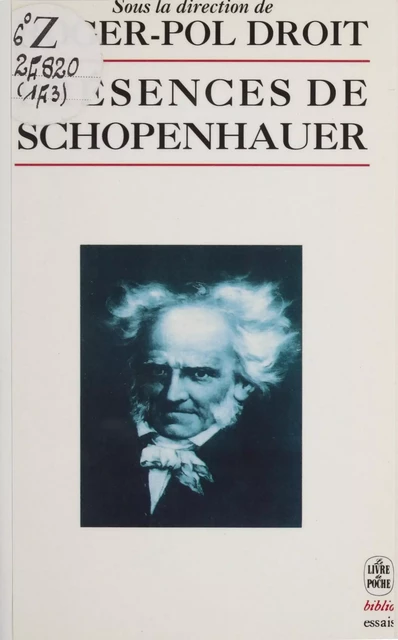 Présences de Schopenhauer - Jean-Michel Besnier, Michelle Biget - Le Livre de poche (réédition numérique FeniXX)