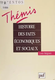 Histoire des faits économiques et sociaux