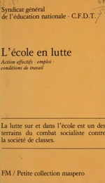 L'École en lutte