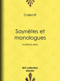 Saynètes et monologues