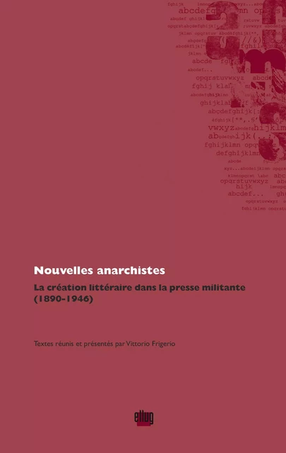 Nouvelles anarchistes -  - UGA Éditions