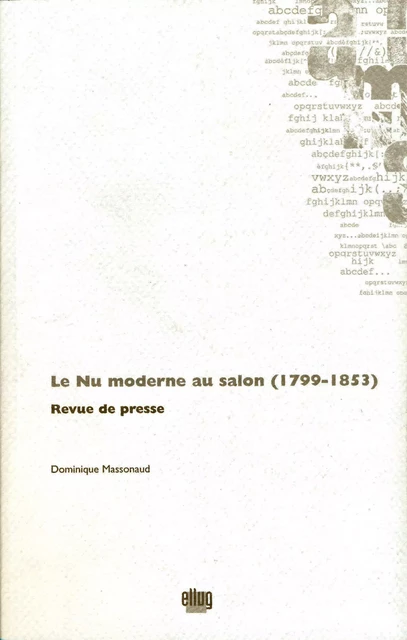 Le Nu moderne au salon (1799-1853) -  - UGA Éditions