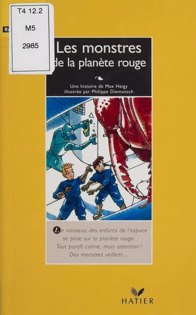 Les Monstres de la planète rouge - Max Heigy - Hatier (réédition numérique FeniXX)