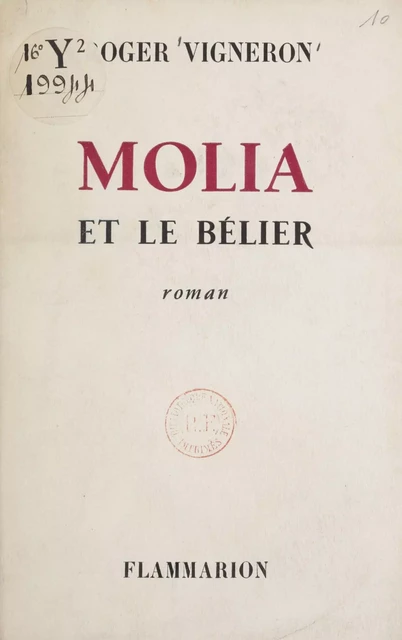 Molia et le bélier - Roger Vigneron - Flammarion (réédition numérique FeniXX)