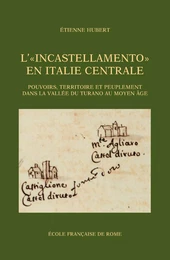 L’« Incastellamento » en Italie centrale