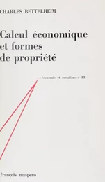 Calcul économique et formes de propriété