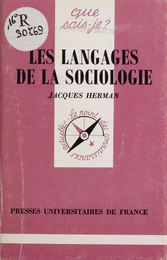 Les Langages de la sociologie