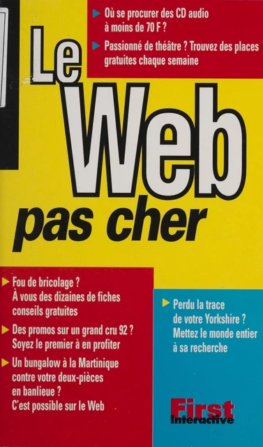 Le Web pas cher - Colette Michel, Paul Durand Degranges - First (réédition numérique FeniXX)