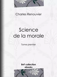 Science de la morale