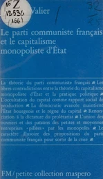 Le Parti communiste français et le capitalisme monopoliste d'État