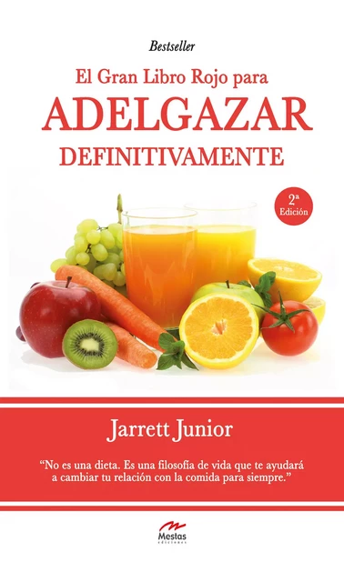 El gran Libro Rojo para adelgazar definitivamente - Jarrett Junior - Mestas Ediciones