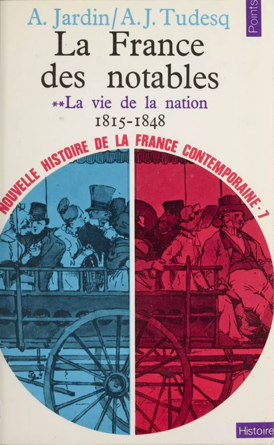 La France des notables (2) : La vie de la nation - André Jardin, André-Jean Tudesq - (Seuil) réédition numérique FeniXX