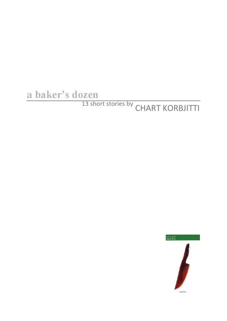 A baker's dozen - Chart Korbjitti - Thaifiction Publishing