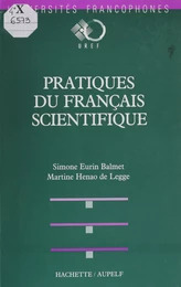 Pratiques du français scientifiques