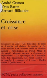 Croissance et crise