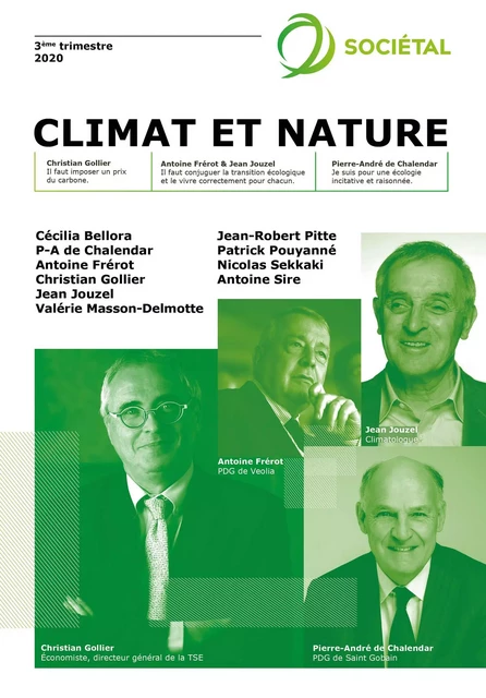 Revue Sociétal : Climat et Nature -  Institut de l'entreprise - Publishroom