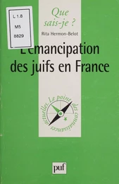 L'Émancipation des juifs en France