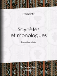 Saynètes et monologues