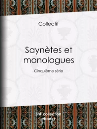 Saynètes et monologues