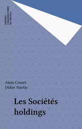 Les Sociétés holdings