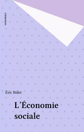 L'Économie sociale