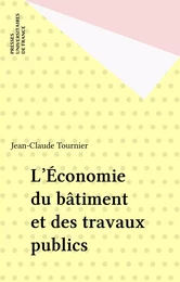 L'Économie du bâtiment et des travaux publics