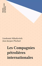 Les Compagnies pétrolières internationales