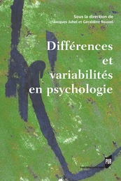 Différences et variabilités en psychologie