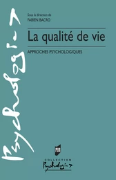 La qualité de vie