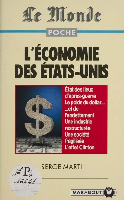 L'économie des États-Unis - Serge Marti - Marabout (réédition numérique FeniXX)