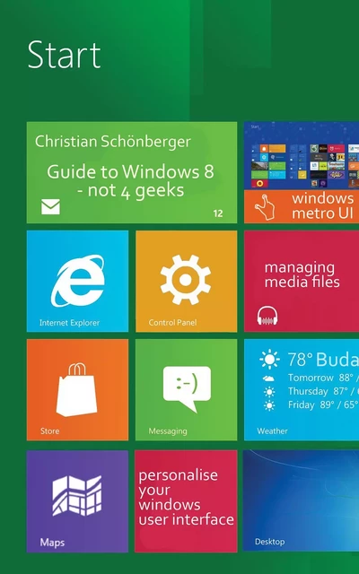 Guide to Windows 8 - not 4 geeks - Christian Schönberger - Sonberger Krisztian PFA