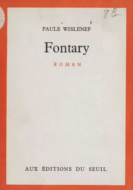 Fontary - Paule Wislenef - Seuil (réédition numérique FeniXX)