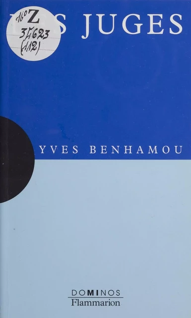 Les Juges - Yves Benhamou - Flammarion (réédition numérique FeniXX)