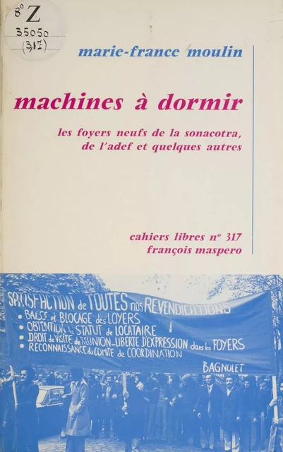 Machines à dormir - Marie-France Moulin - La Découverte (réédition numérique FeniXX)