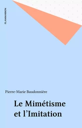 Le Mimétisme et l'Imitation