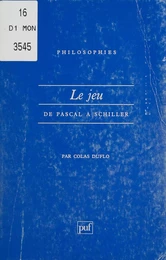 Le Jeu de Pascal à Schiller