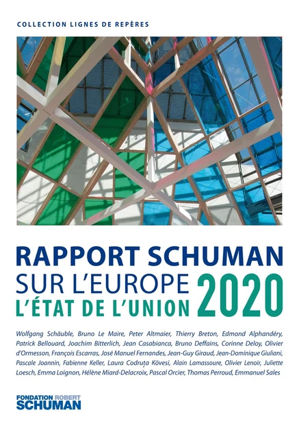 Rapport Schuman sur l'Europe - Pascale Joannin - Marie B